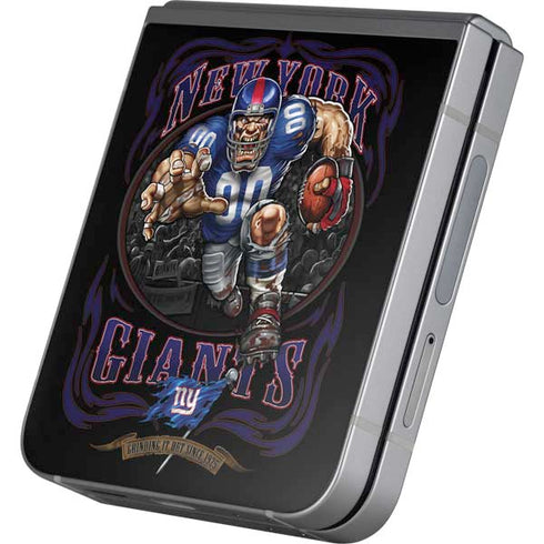 Liquid Blue NFL New York Giants Running Back Galaxy Z Flip6 Skin